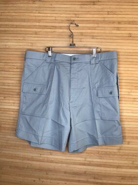 NWT NEW Sportif Men’s Cargo Shorts Hatteras Blue Fog Hiking Fishing 40 38